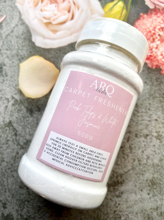 Pink Tulips & White Jasmine Carpet Freshener