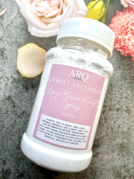 Orange Blossom & Coastal Cypress Carpet Freshener